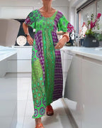 CORINNE | Colorful Bohemian Dress