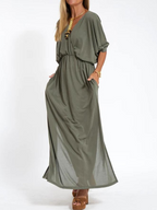 SANDRINE | Vestido de Verano Liviano y Fluyente