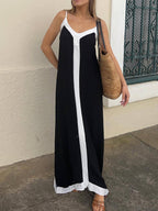 Maxine | Suave Vestido Maxi Sin Mangas