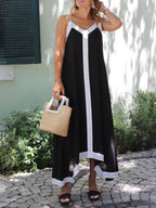 Maxine | Suave Vestido Maxi Sin Mangas