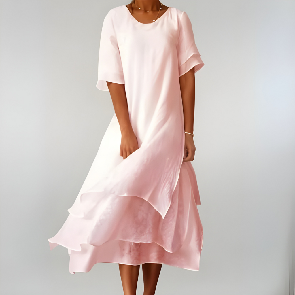 AGNÈS | VESTIDO LARGO, LIVIANO Y ELEGANTE