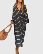 Maxi Vestido Rayado Julia