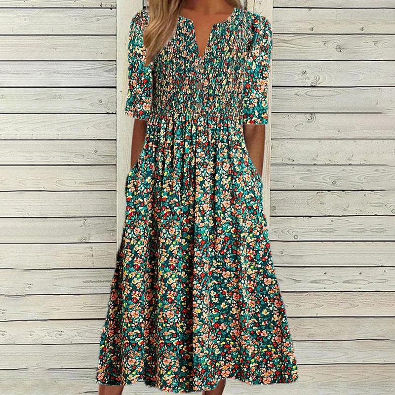 OPAL | VINTAGE FLORAL DRESS