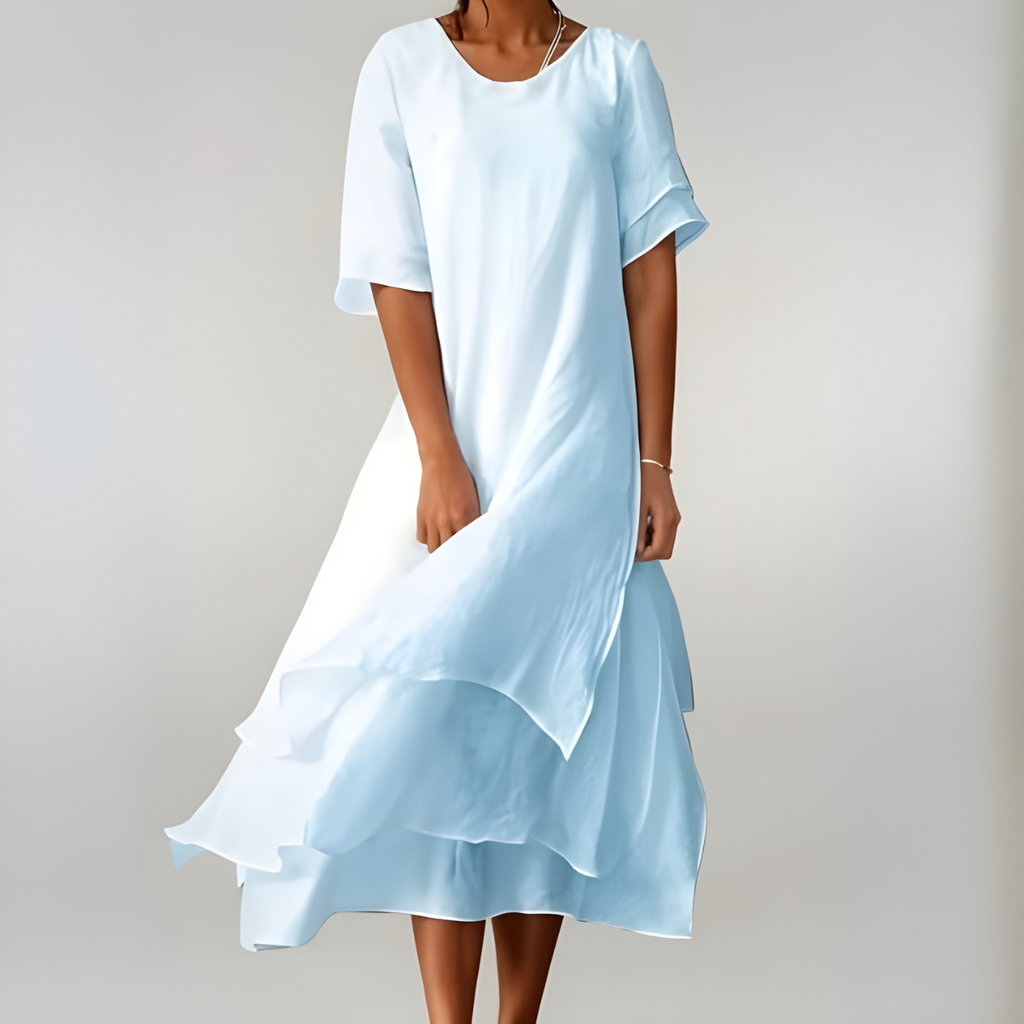 AGNÈS | VESTIDO LARGO, LIVIANO Y ELEGANTE