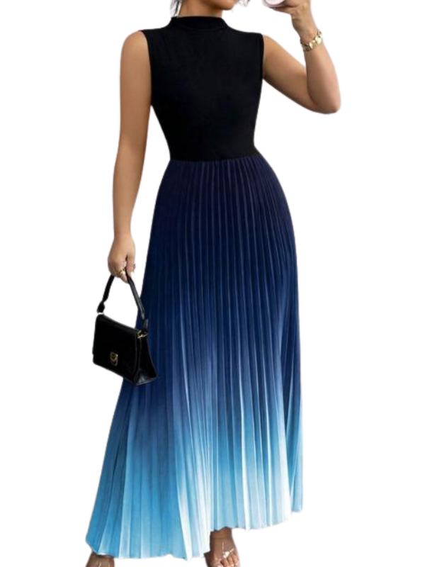 AURORA | ELEGANTE VESTIDO DE NOCHE SIN MANGAS EN TONOS OMBRÉ