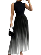 AURORA | ELEGANTE VESTIDO DE NOCHE SIN MANGAS EN TONOS OMBRÉ
