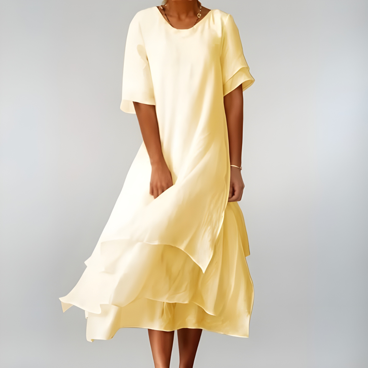 AGNÈS | VESTIDO LARGO, LIVIANO Y ELEGANTE