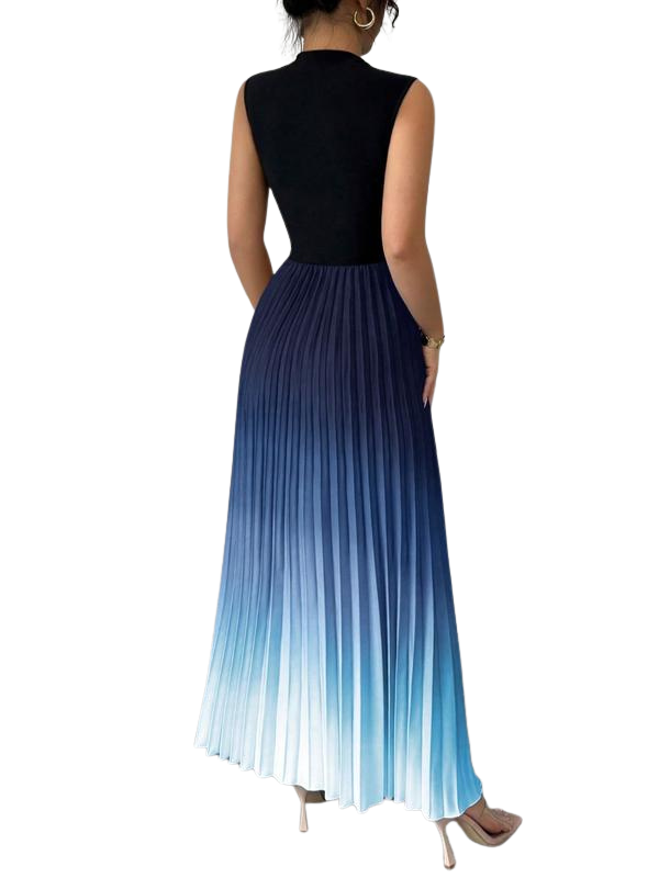 AURORA | ELEGANTE VESTIDO DE NOCHE SIN MANGAS EN TONOS OMBRÉ