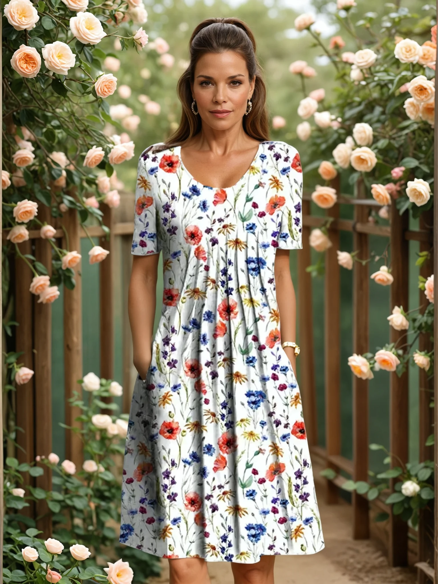 MARIANNE | VESTIDO ELEGANTE CON TAPA ABDOMINAL