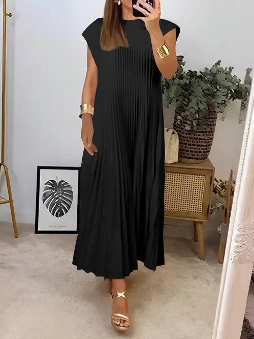 SIMONE | Vestido Ligero y Elegante con Pliegues