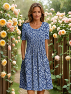 MARIANNE | VESTIDO ELEGANTE CON TAPA ABDOMINAL