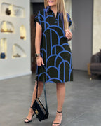 PATRICIA | Vestido de Manga Corta Elegante