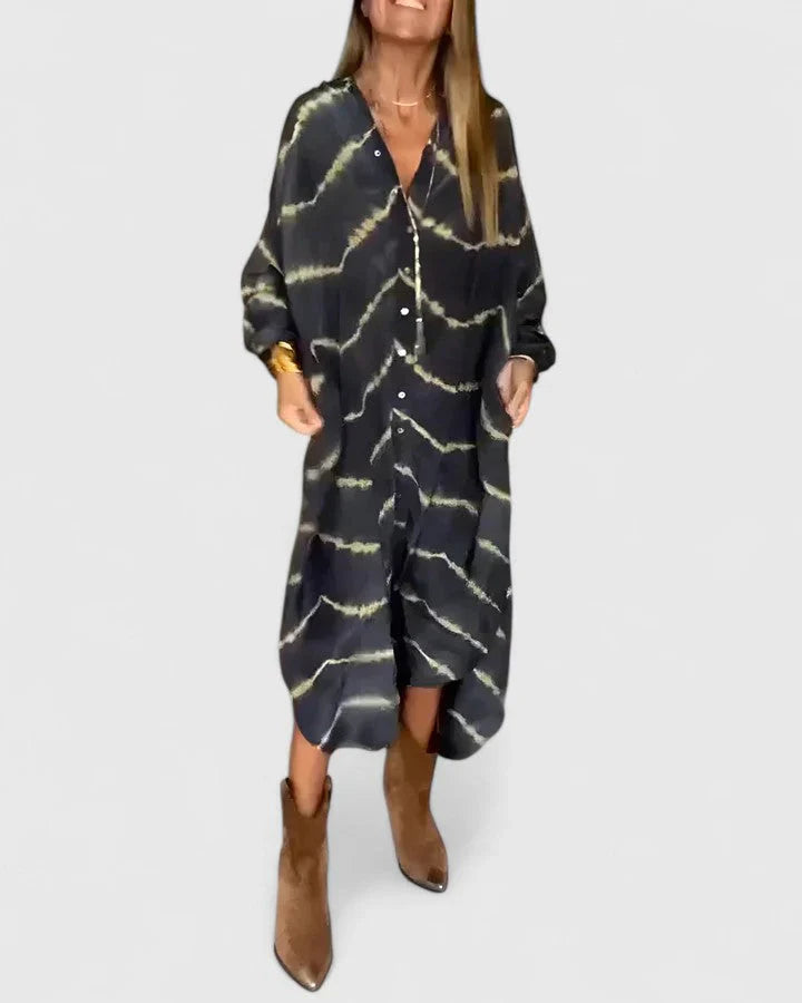 Maxi Vestido Rayado Julia