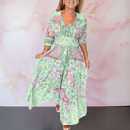GILLIAN | Elegante Vestido de Verano con Escote en V