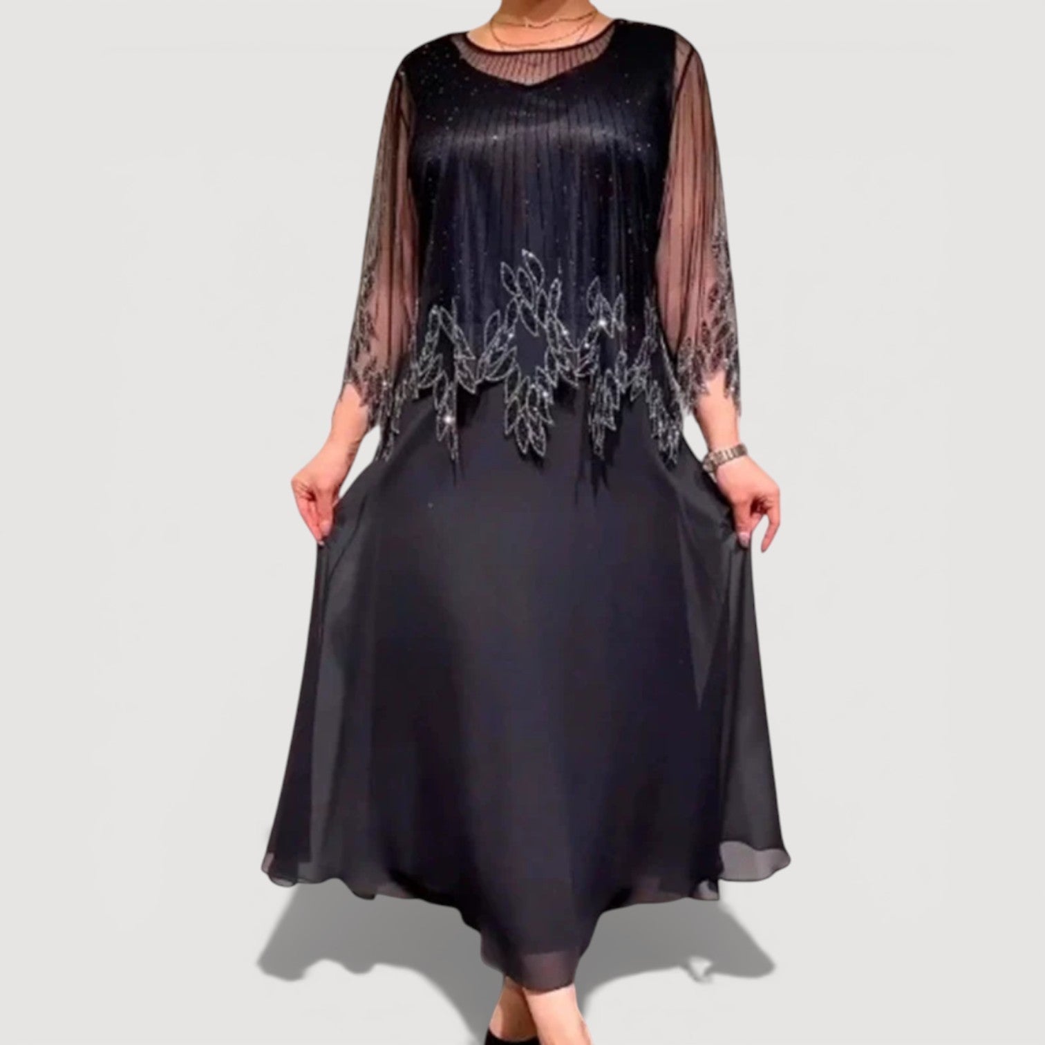 EUGENIE | Elegante Midi Dress