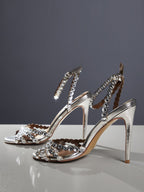 Sandalias Adalgisa Decoradas con Rhinestones