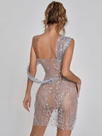Vestido Corto Bailee de Lentejuelas
