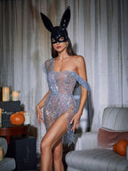Vestido Corto Bailee de Lentejuelas