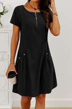 FLORA | VESTIDO ELEGANTE CON BOLSILLOS INTEGRADOS