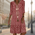 JUNIO | ELEGANT PRINTED DRESS