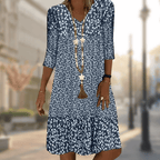 JUNIO | ELEGANT PRINTED DRESS