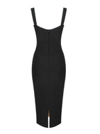 Vestido de Encaje Vendaje Finbar
