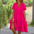 LUCE | VESTIDO FLUIDO CON ESCOTE EN V