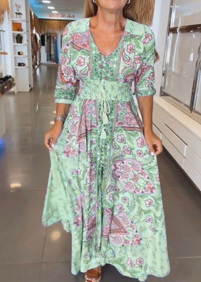 MARGOT | Elegante Vestido de Verano con Escote en V