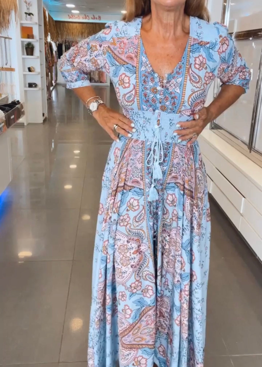 MARGOT | Elegante Vestido de Verano con Escote en V