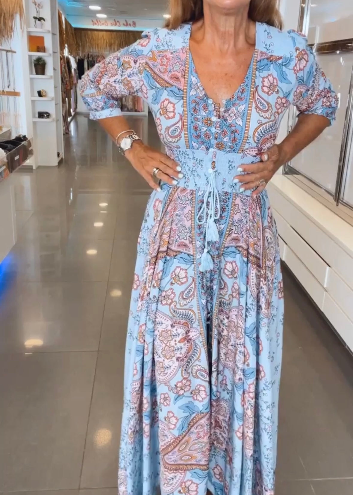 MARGOT | Elegante Vestido de Verano con Escote en V