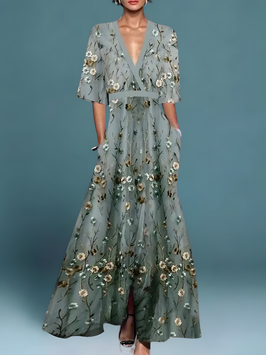 LAURE | Elegante Vestido Floral