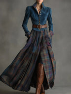 ALEXANDRA | MAXI DRESS IN BLUE