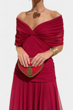 VIVIAN | Vestido Largo Floral con Escote en V