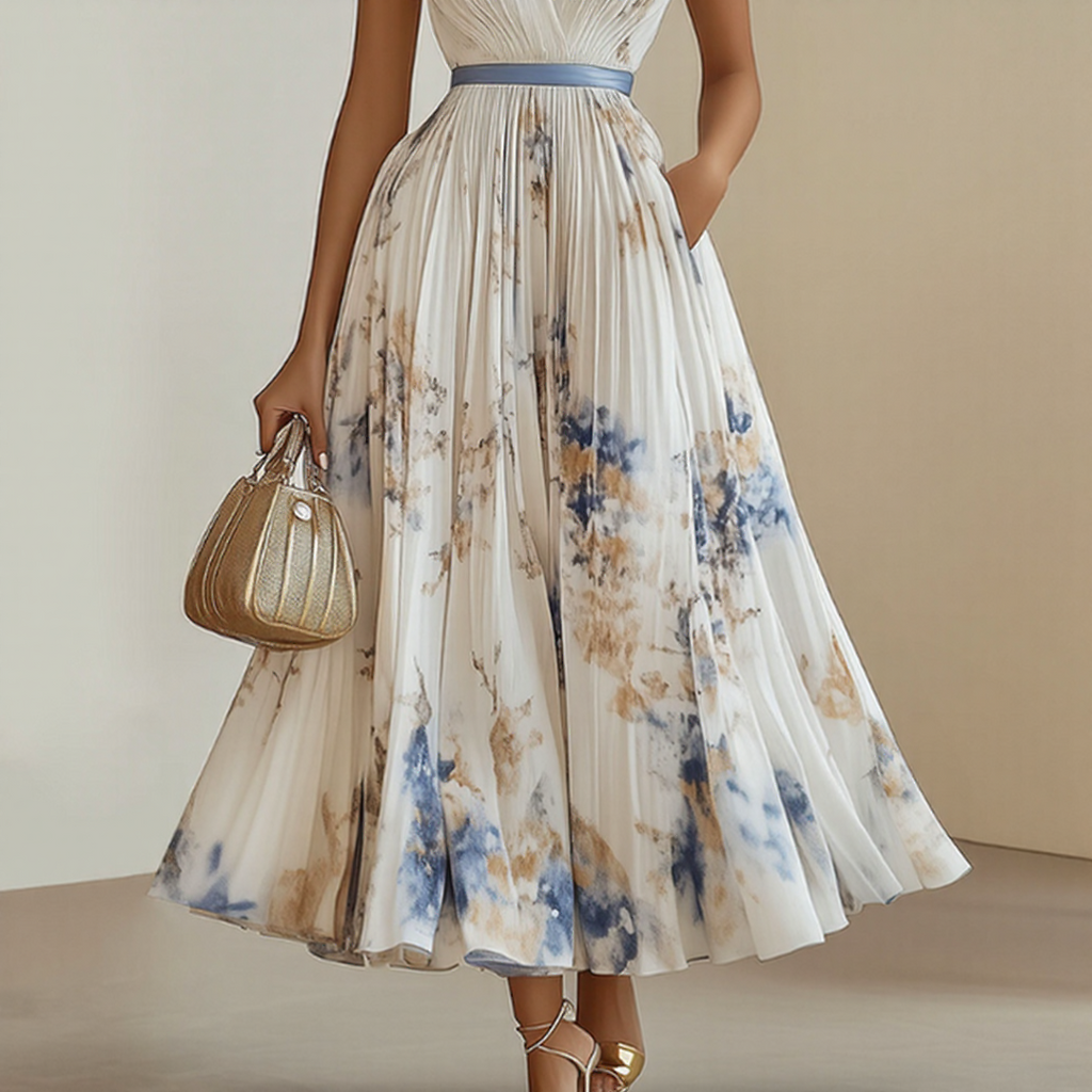 ELARA | VESTIDO SUAVE CON ESCOTE EN V