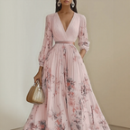 ELARA | VESTIDO SUAVE CON ESCOTE EN V