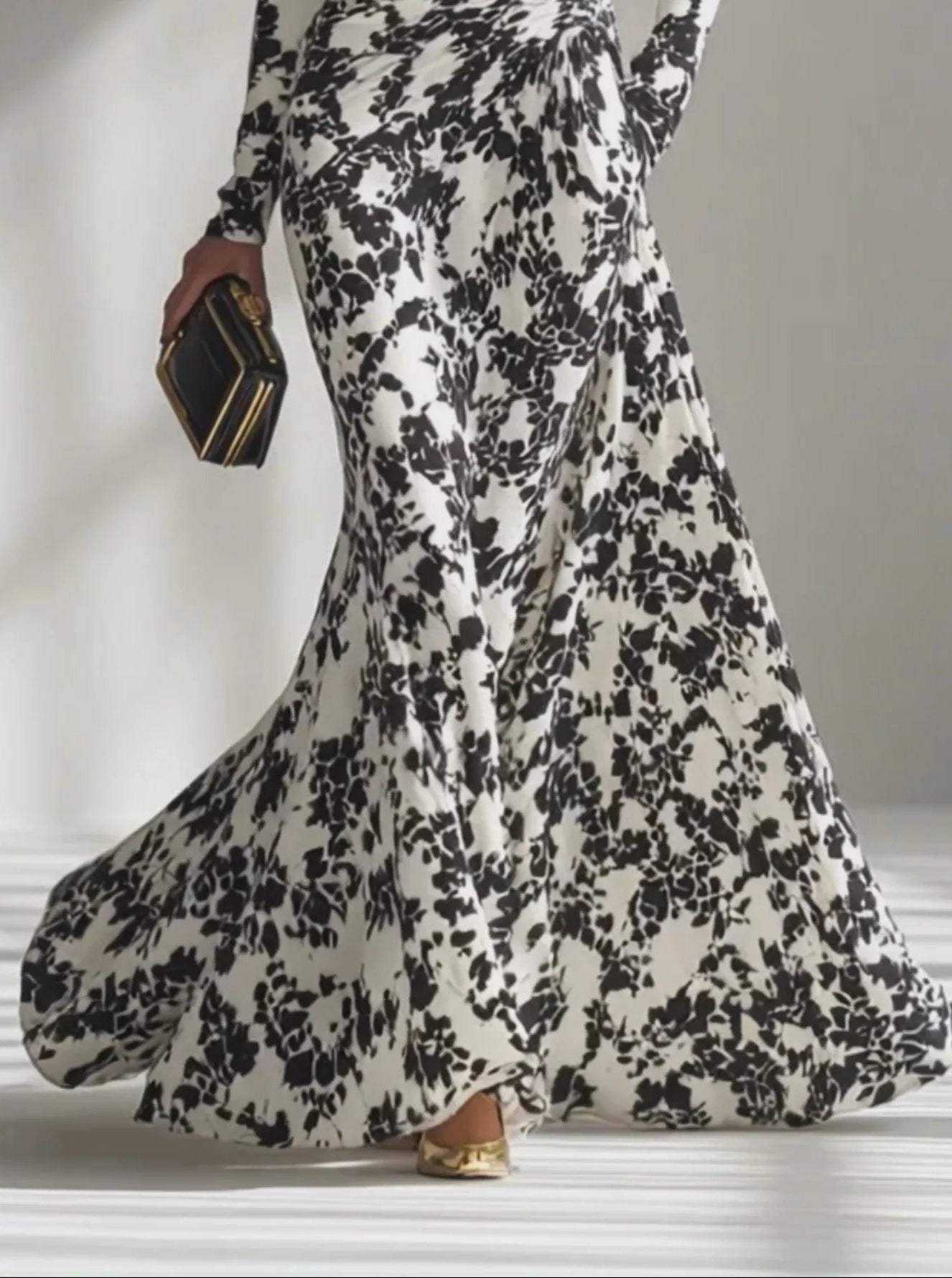WILLA | Vestido Envolvente con Diseño Patrón