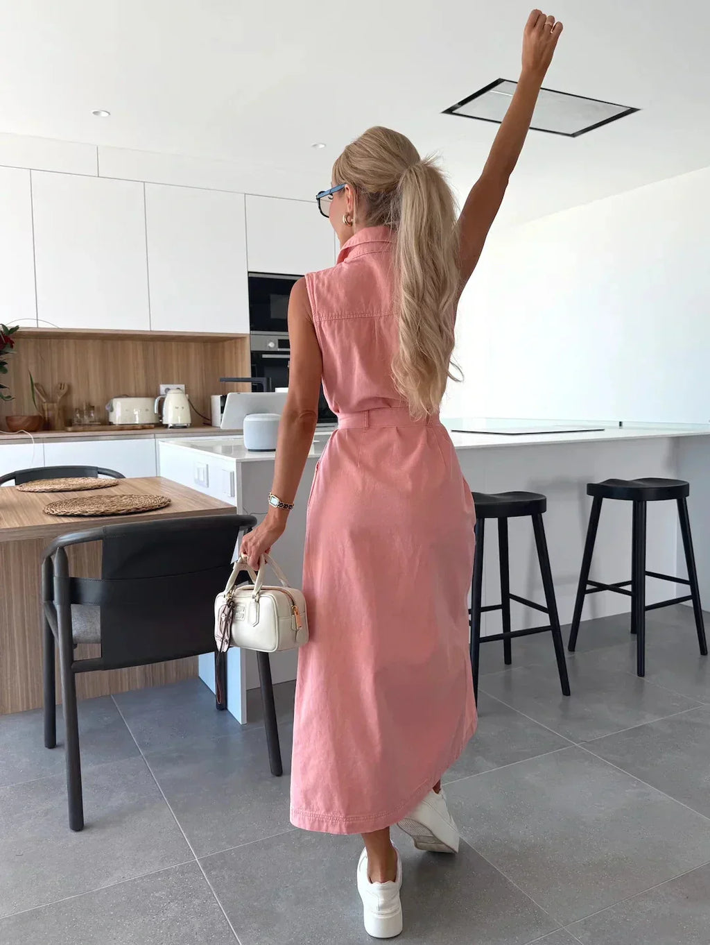 GWEN | MAXI DENIM DRESS