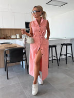 GWEN | MAXI DENIM DRESS
