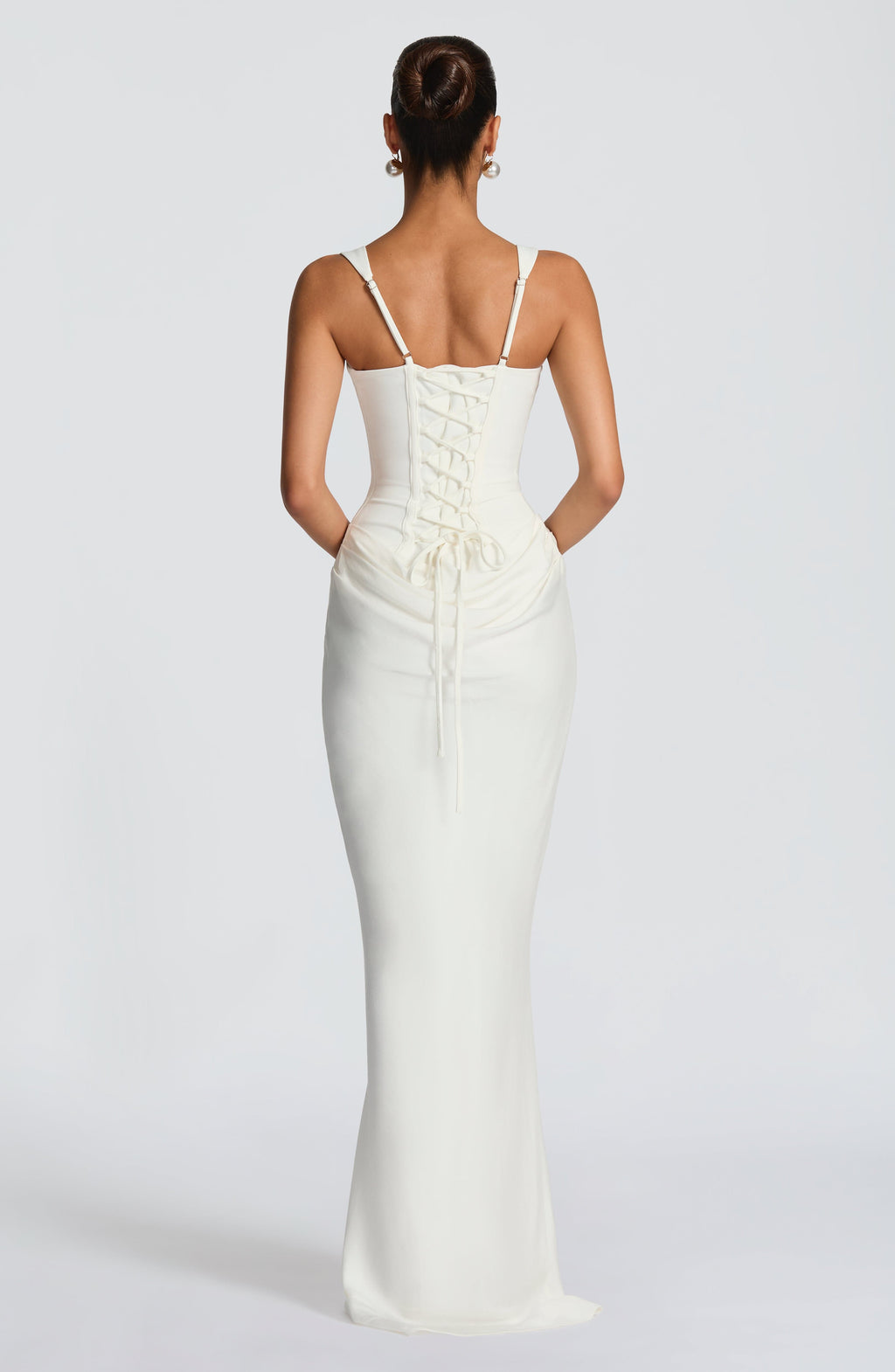 VALENTINA | MAXI DRESS WITH SQUARE NECKLINE