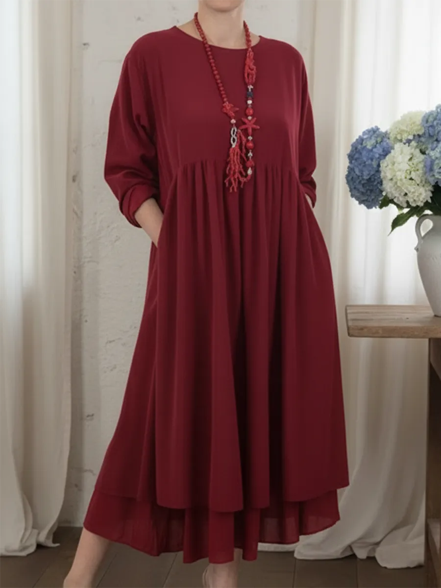 PENELOPE | VESTIDO MIDI CÓMODO