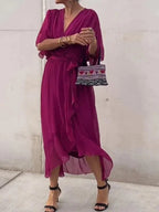 MYRA | Vestido Liviano con Escote en V