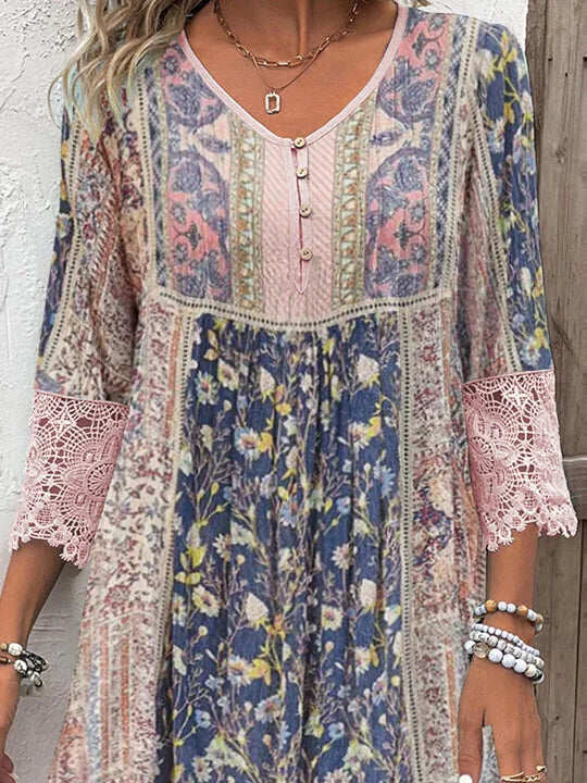 BETTY | VESTIDO ELEGANTE CON DISEÑO PATRONADO