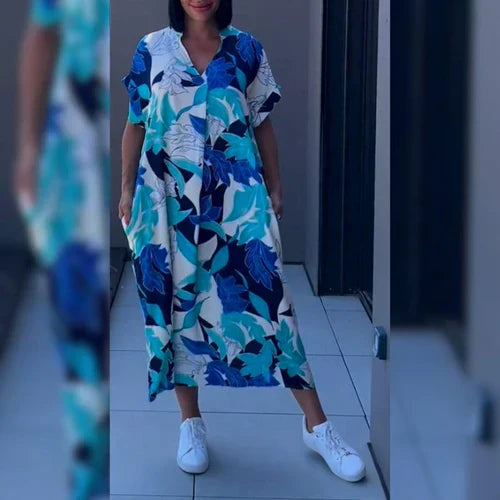 LESLEY | ELEGANT PRINTED DRESS