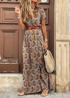 Hilary | Boho Maxi Dress