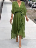 MYRA | Vestido Liviano con Escote en V