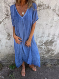 "GERALDINE | VESTIDO CÓMODO CON ESCOTE EN V"