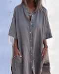 NATALIE | Vestido Camisero Inspirado en Ibiza