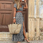 Hilary | Boho Maxi Dress